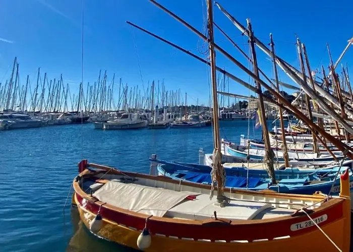 Vue Imprenable Et Piscine Lägenhet Bandol